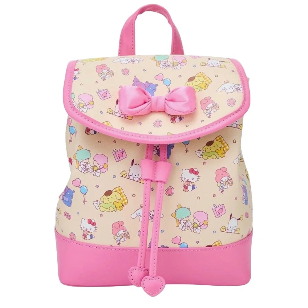 Sanrio Hello Kitty And Friends Missing You Backpack Kawaii‎ Pink Bow NWT